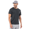 Men's Dark Grey Training T-Shirt Side View
