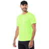 Men's Yellow Reflective Training T-Shirt Sideview