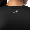 Women's Black Training T-Shirt Zoom 1