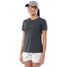 Women's Dark Grey Training T-Shirt Sideview