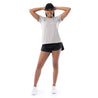 Women's Light Grey Training T-Shirt Lifestyle