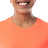 Women's Orange Training T-Shirt Zoom 2
