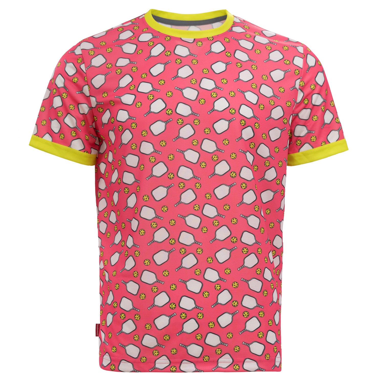 Men's Pink Paddles Performance Pickleball T-Shirt | Headsweats