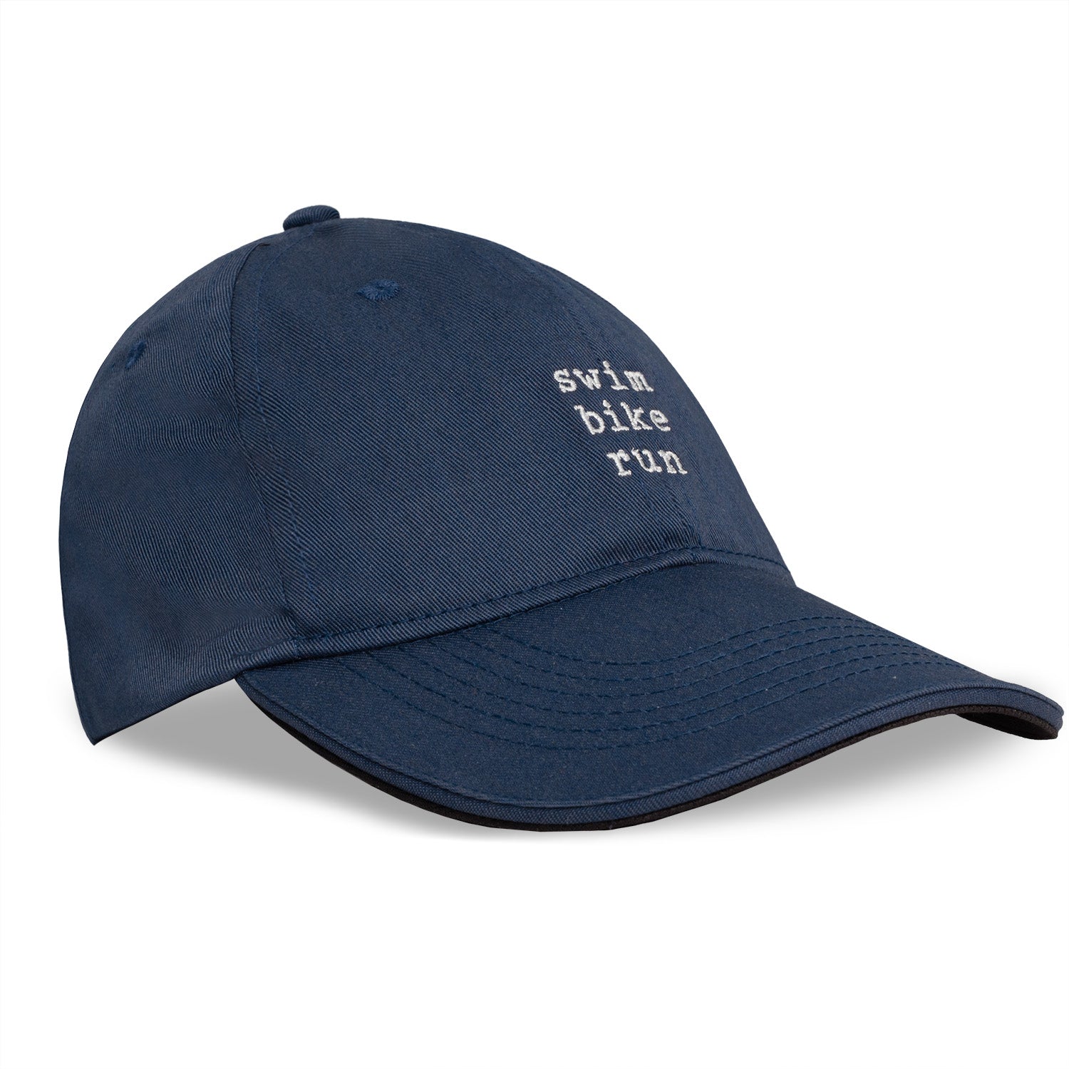 fahrradhelm wie basecap Navy Swim Bike Run Dad Hat