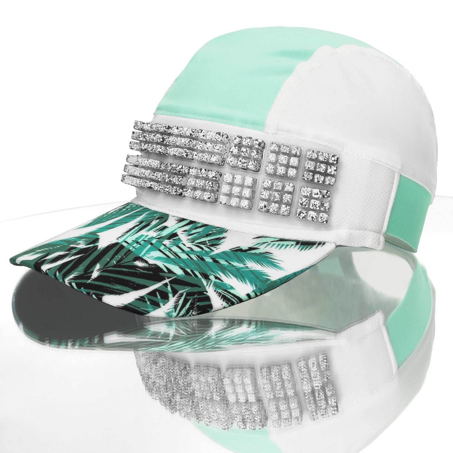 Teal Running Hat + Cubes | OMIUS by Headsweats