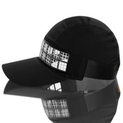 Omius by Headsweats Black Running Hat Left Side