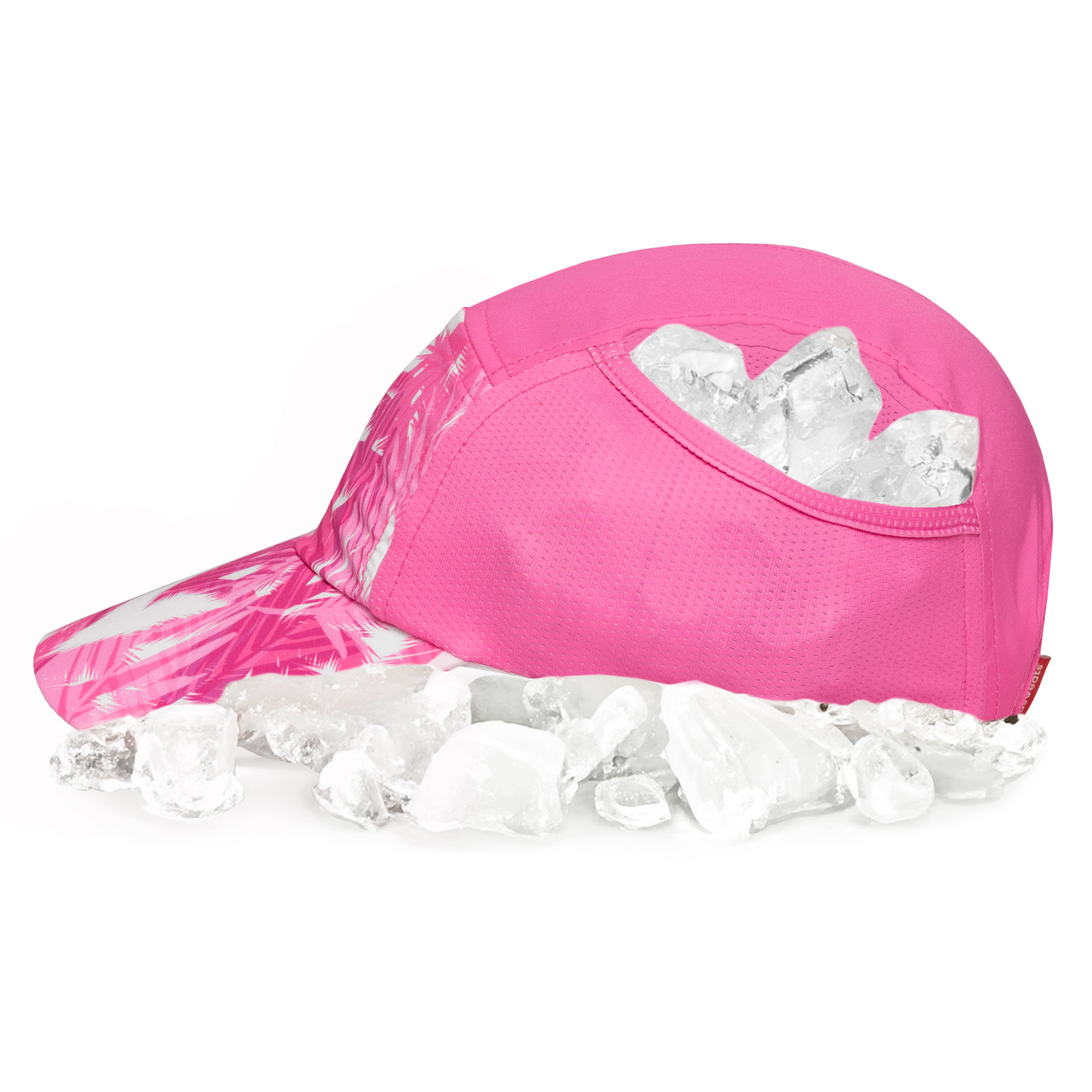 Pink Palms Performance Ice Hat