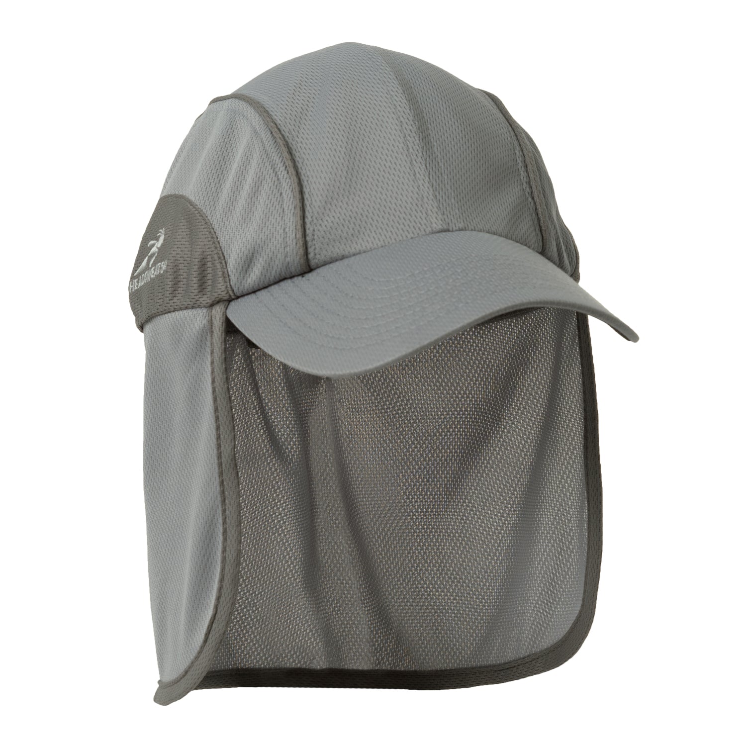 Running Caps Hat With Neck Flap Best Running Hat Grey
