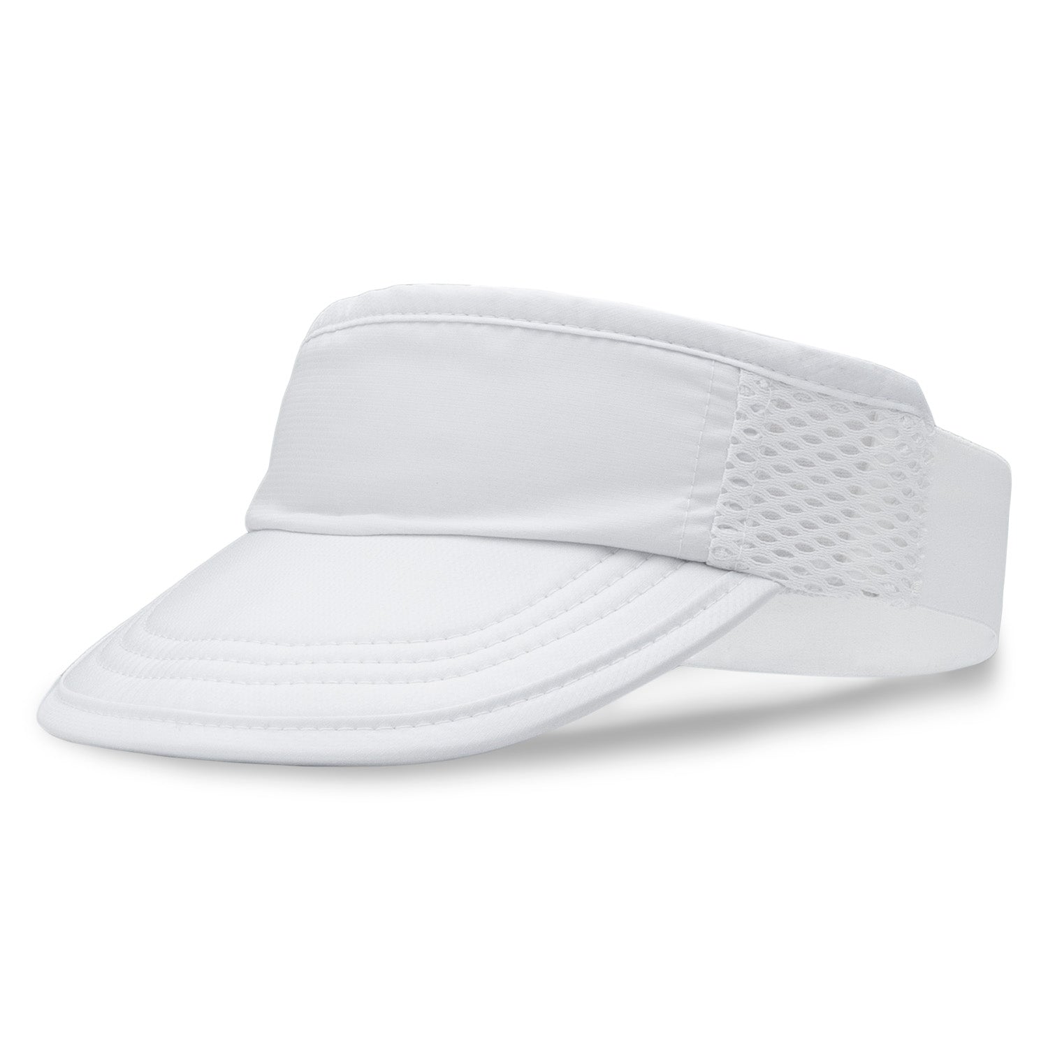 White Super Crush Visor