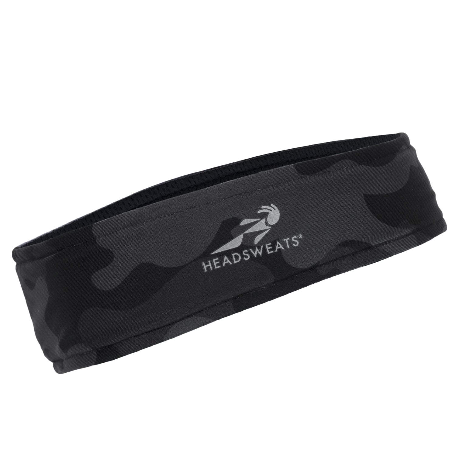 Headsweats UltraTech Headband in dark camo print display picture 1