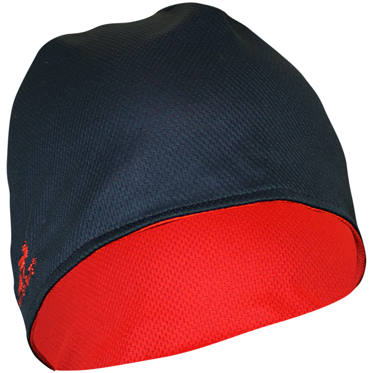 Black Red Multisport Reversible Beanie