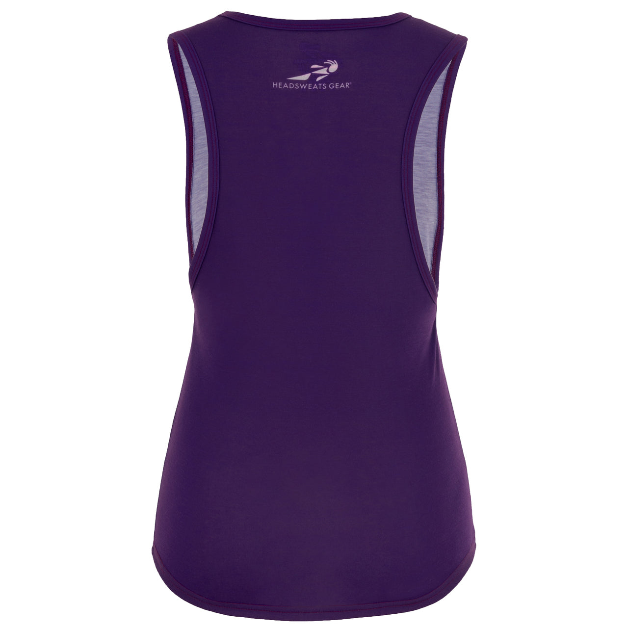 Women's Cut Off Tank | Purple | Headsweats Active Line *NEW*-Headsweats