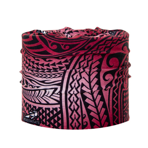 Ultra Band | Multipurpose Headband | Red Tribal | Headsweats