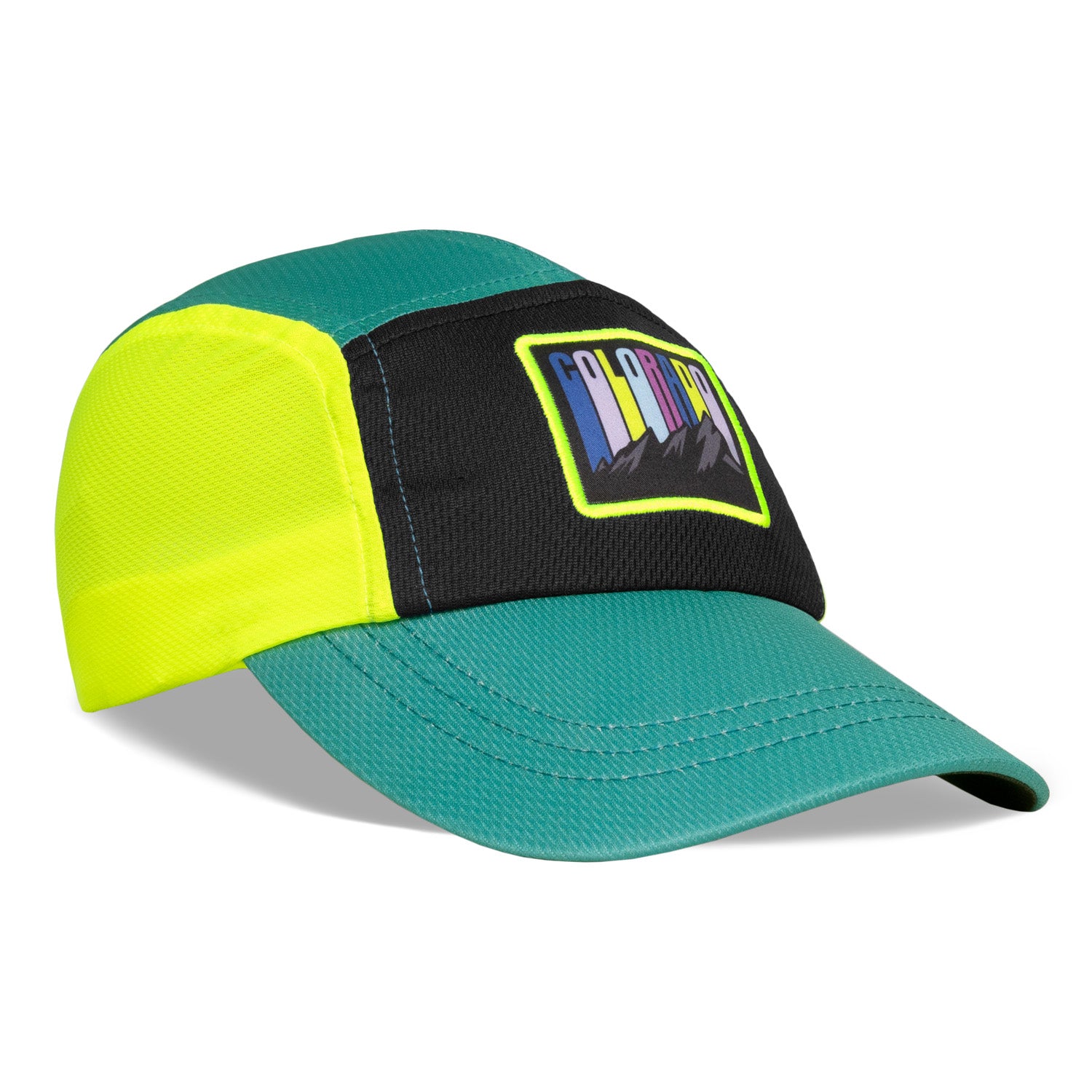 Hat Track System Colorado RAD Black Performance Running Hat | Headsweats