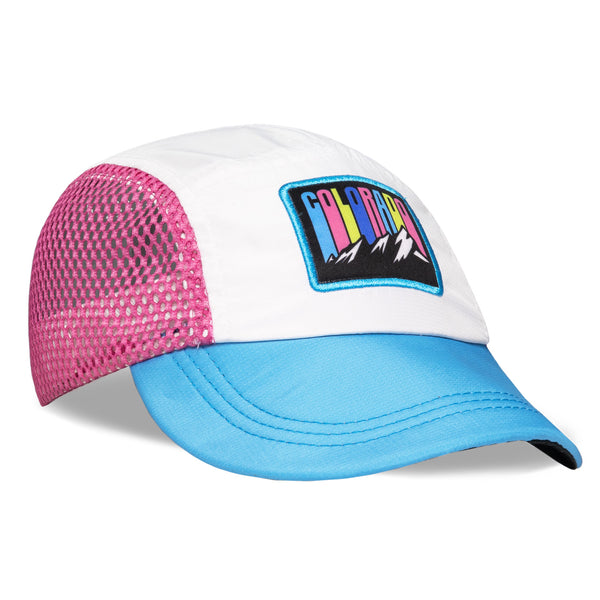 Colorado Rad White Performance Crusher Hat | Foldable Hat | Headsweats