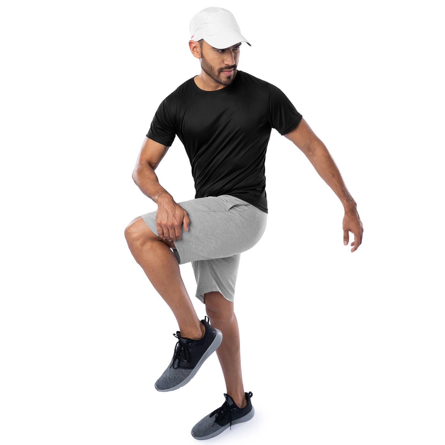 Men's Black Training T-Shirt Lifestyle