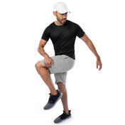 Men's Black Training T-Shirt Lifestyle