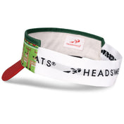 Angled view of festive holiday Supervisor by Headsweats