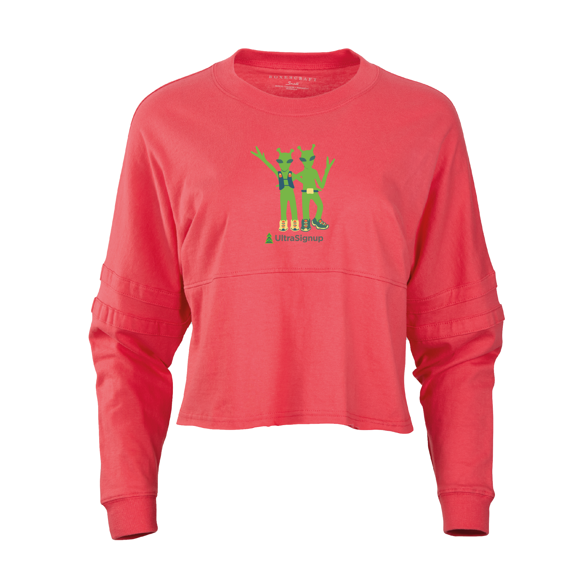 UltraSignup Aliens Cropped Retro Jersey