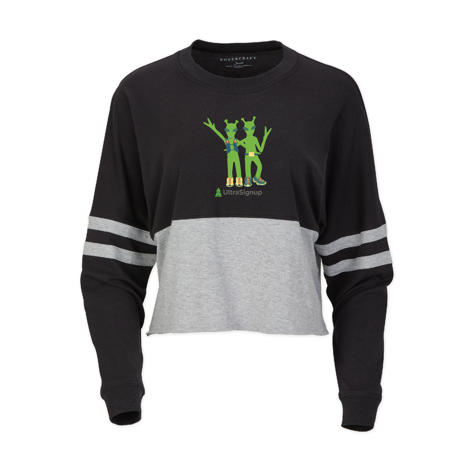 UltraSignup Aliens Cropped Retro Jersey