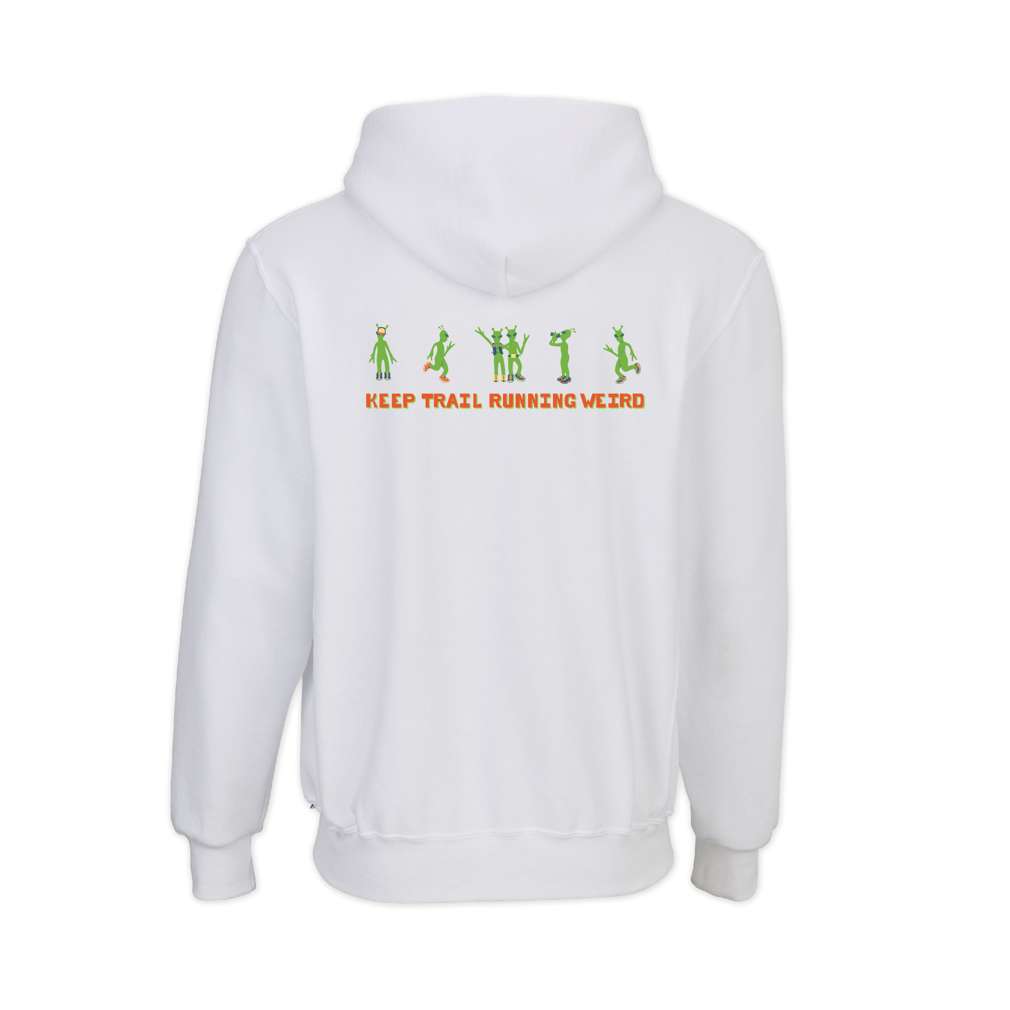 UltraSignup Keep Trail Running Weird Fleece Hoodie