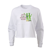 UltraSignup Keep Trail Running Weird Aliens Cropped Retro Jersey