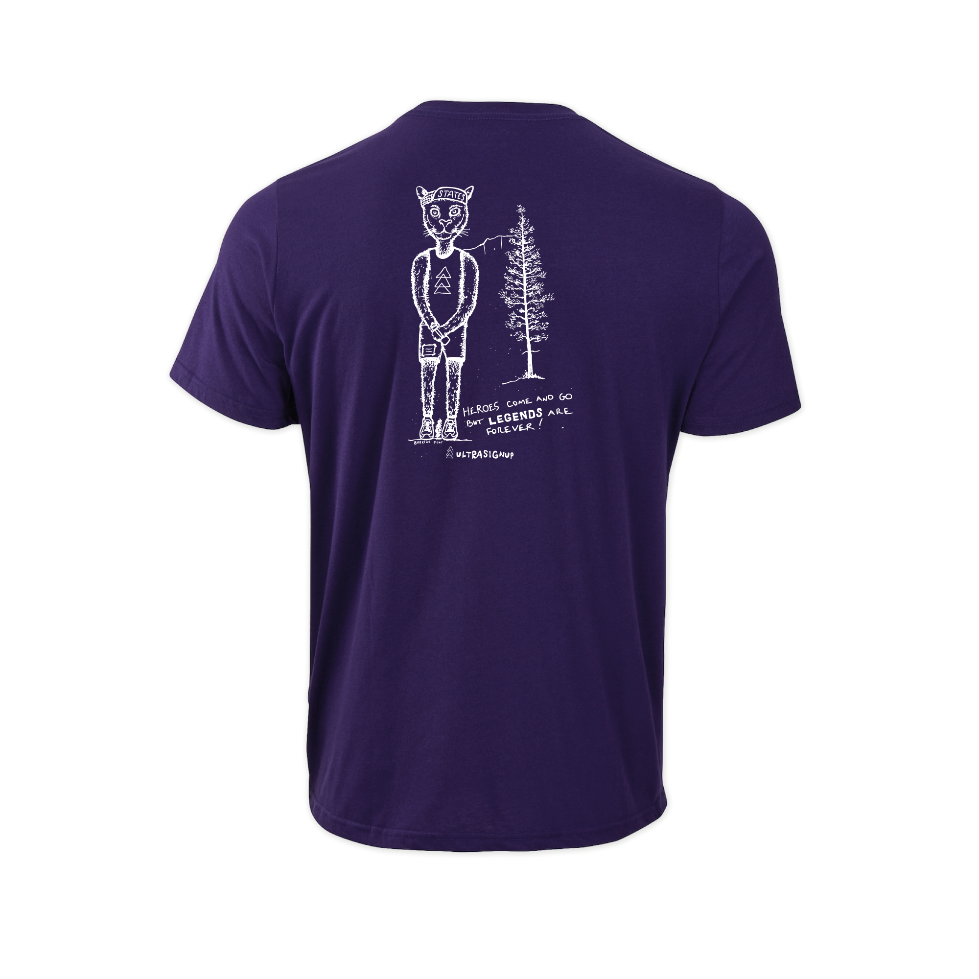 UltraSignup Legends Are Forever Tee