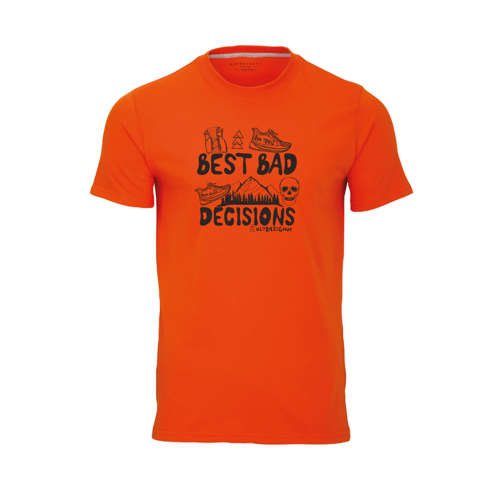 UltraSignup Best Bad Decisions Tee