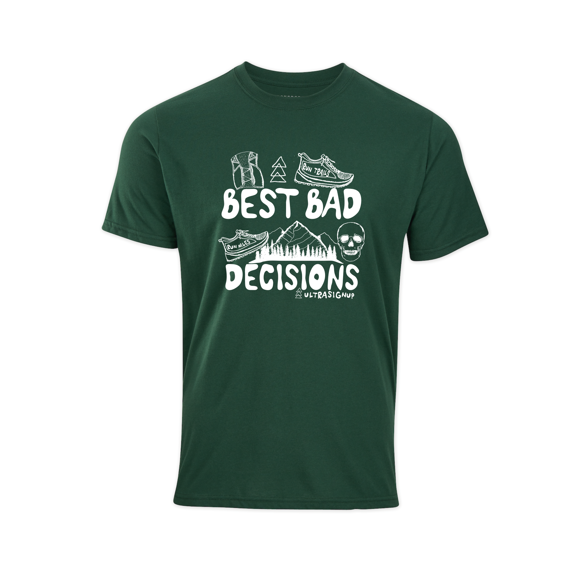 UltraSignup Best Bad Decisions Tee