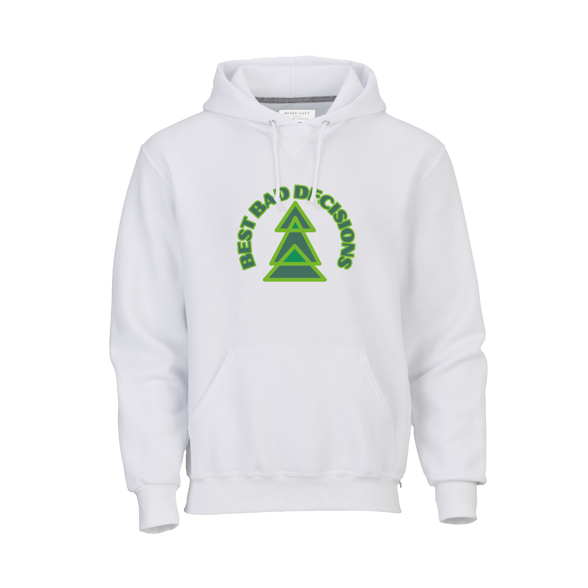 UltraSignup Best Bad Decisions Fleece Hoodie