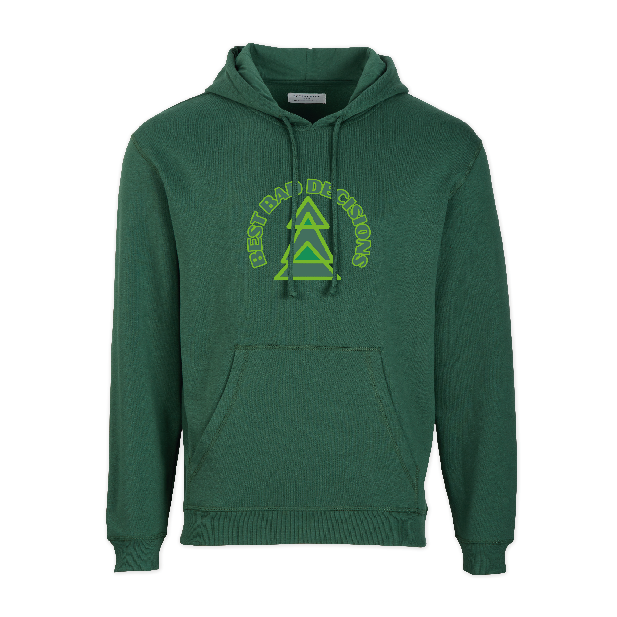 UltraSignup Best Bad Decisions Fleece Hoodie