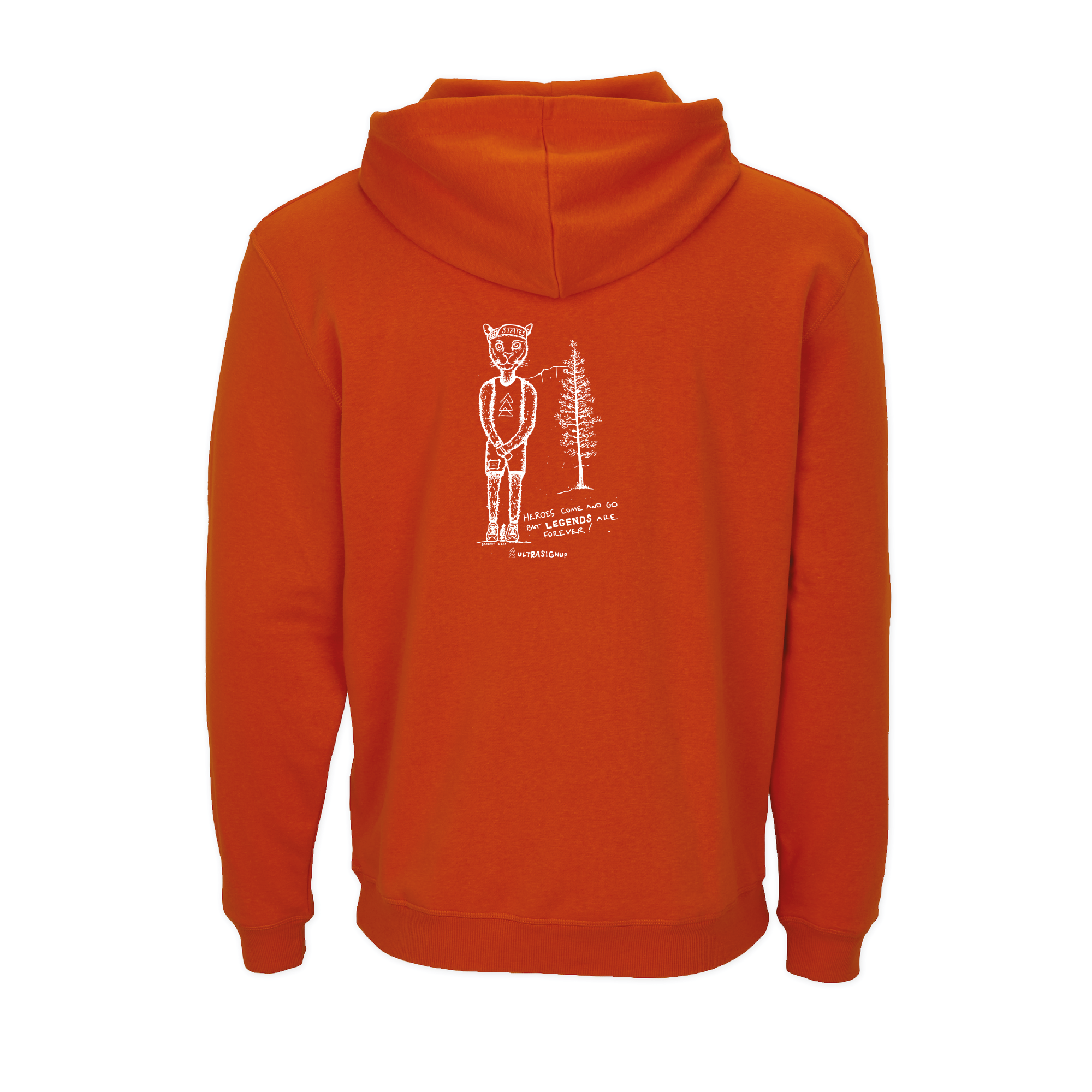 UltraSignup Legends Are Forever Fleece Hoodie