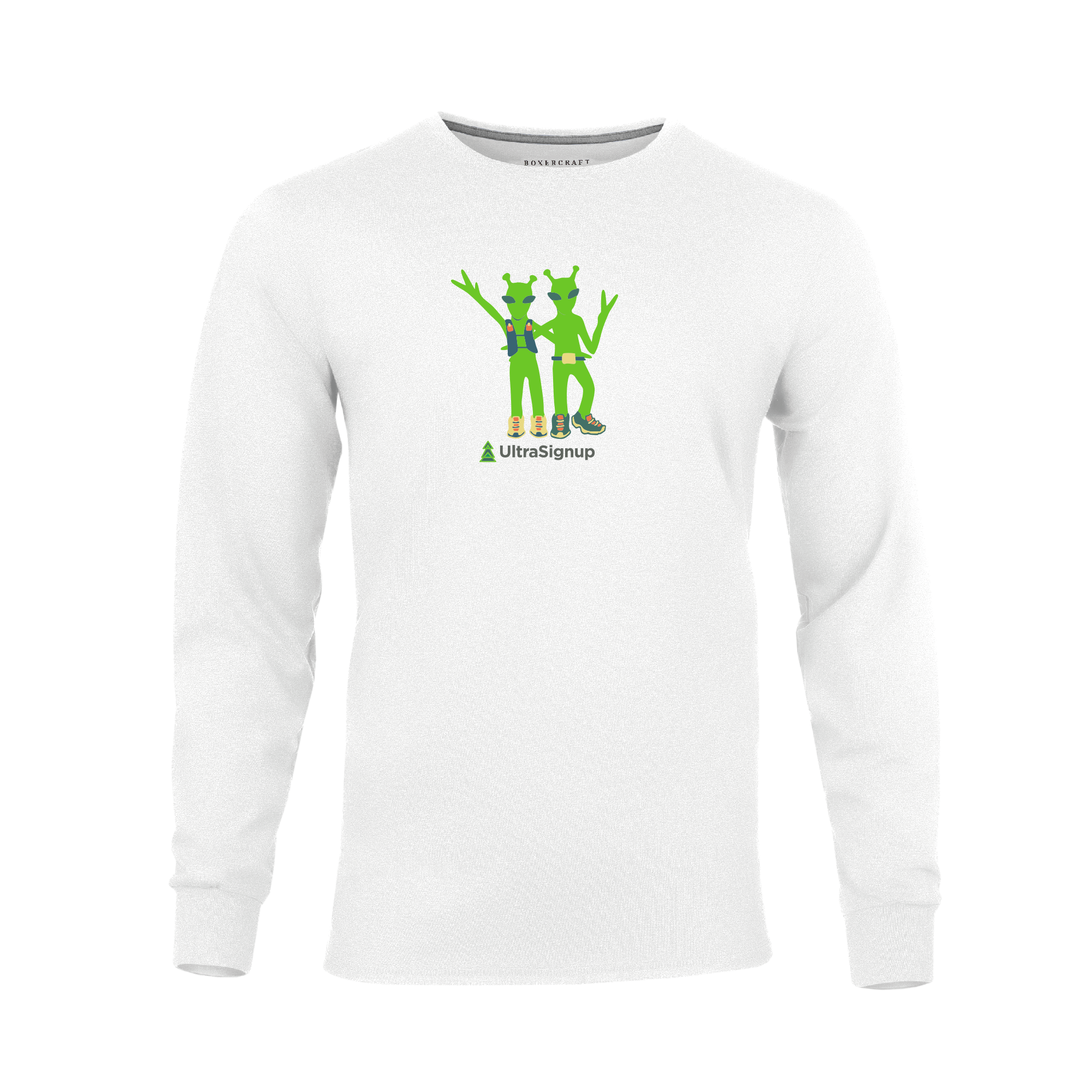 UltraSignup Running Aliens Long Sleeve Tee
