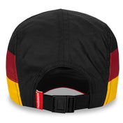 Back view of Headsweats Berlin running hat with adjustable buckle and ponytail opening