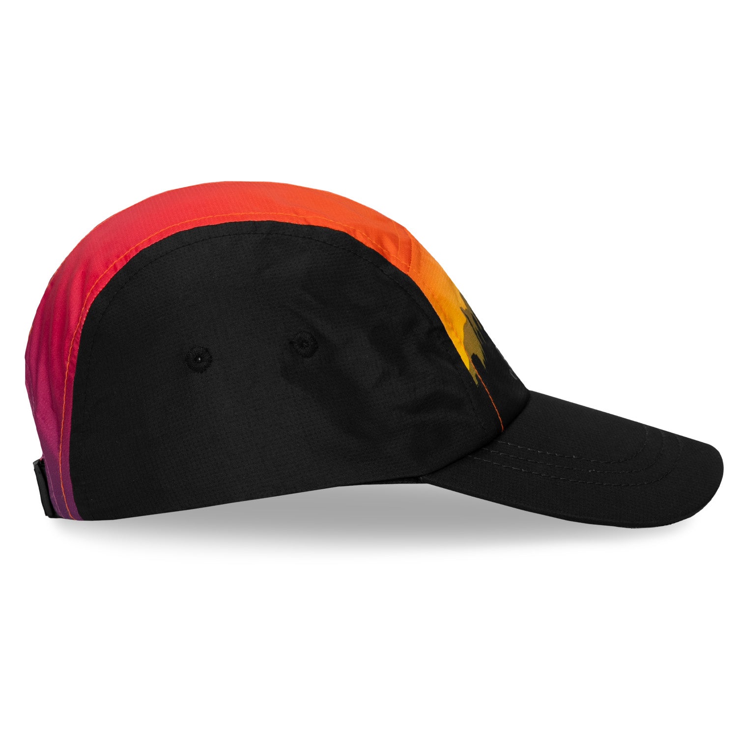 Right side view of lightweight Headsweats Cape Town performance running hat