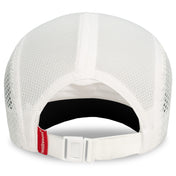 White Mesh Running Hat