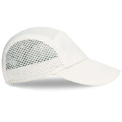 White Mesh Running Hat