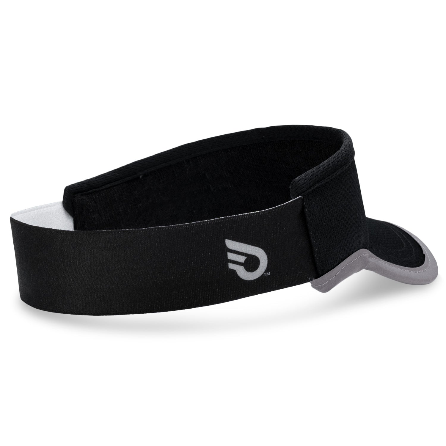 Headsweats Reflective Super Visor – Fascia Assorbente Con Visiera – Alta Visibilità, Unisex, Taglia Unica 52-60 Cm – Giallo Neon
