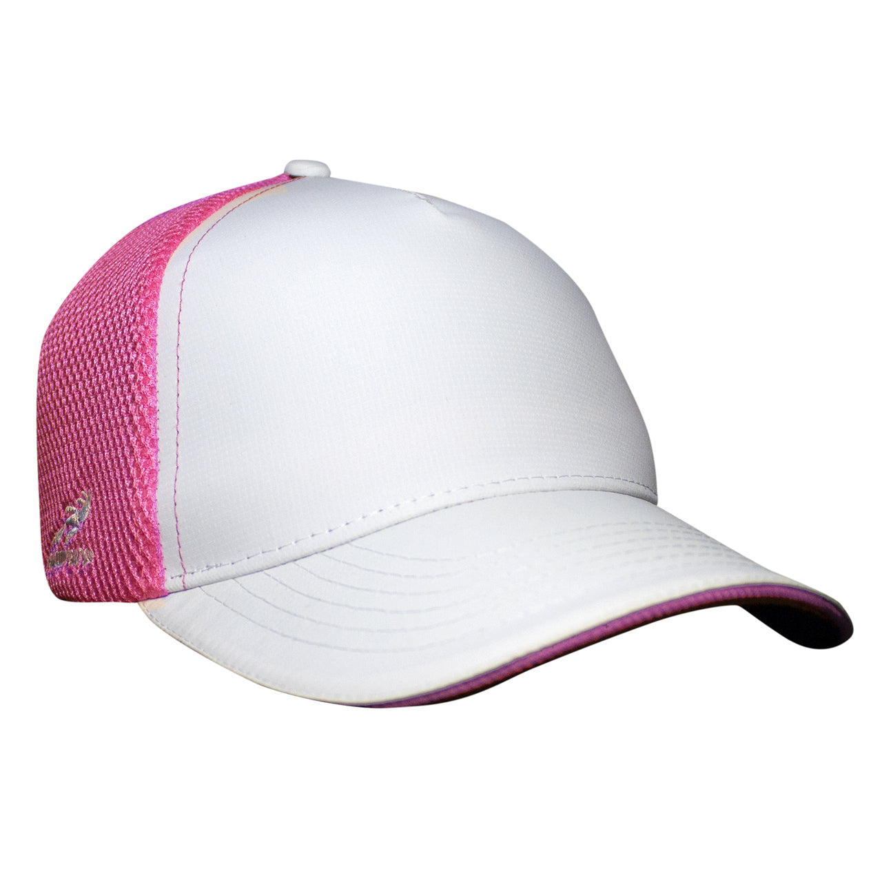 Trucker Hat 5-Panel | White/Hot Pink-Headsweats