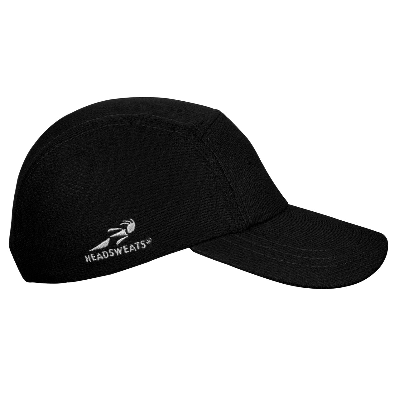 Running Hat Black Large Headsweats - Main Image