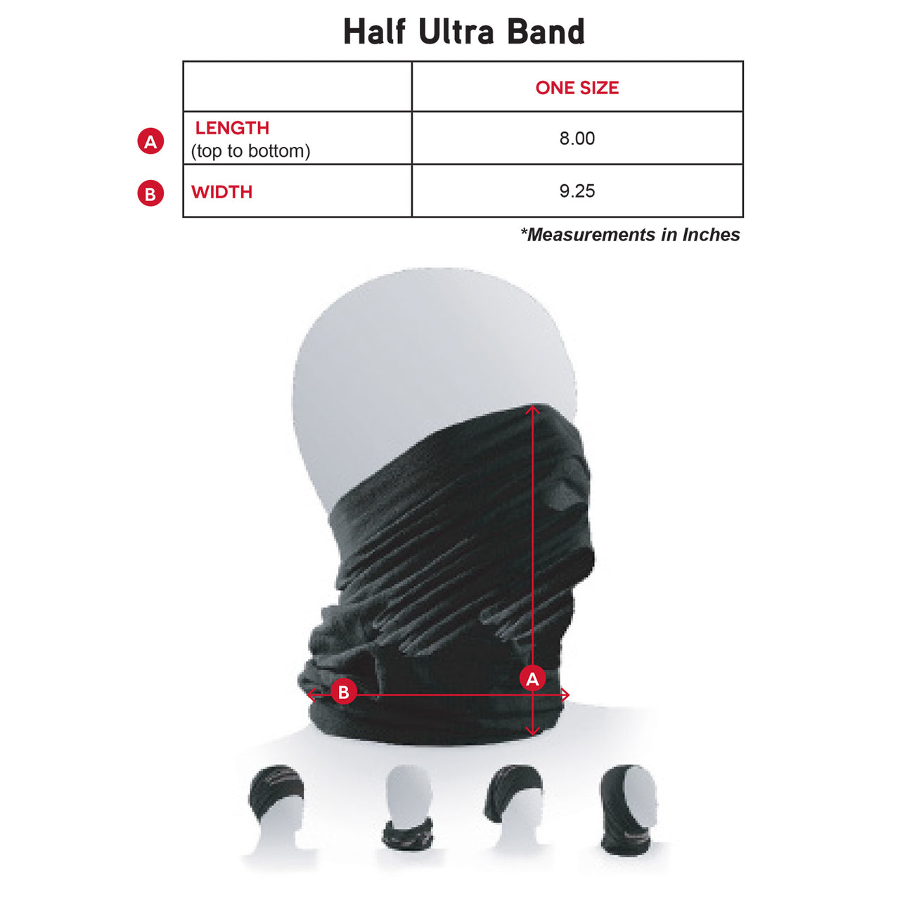Ultra Band | Teal Skulls | Multipurpose | Half-Headsweats