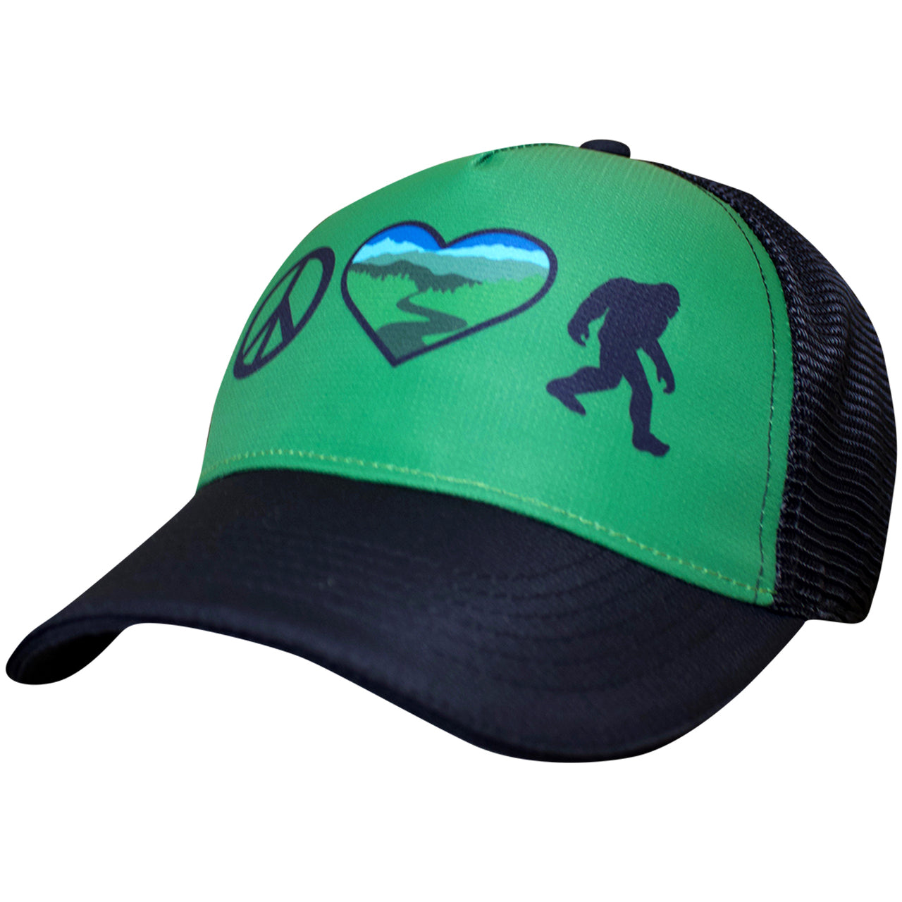 Trucker Hat 5-Panel | BF Peace Love-Headsweats
