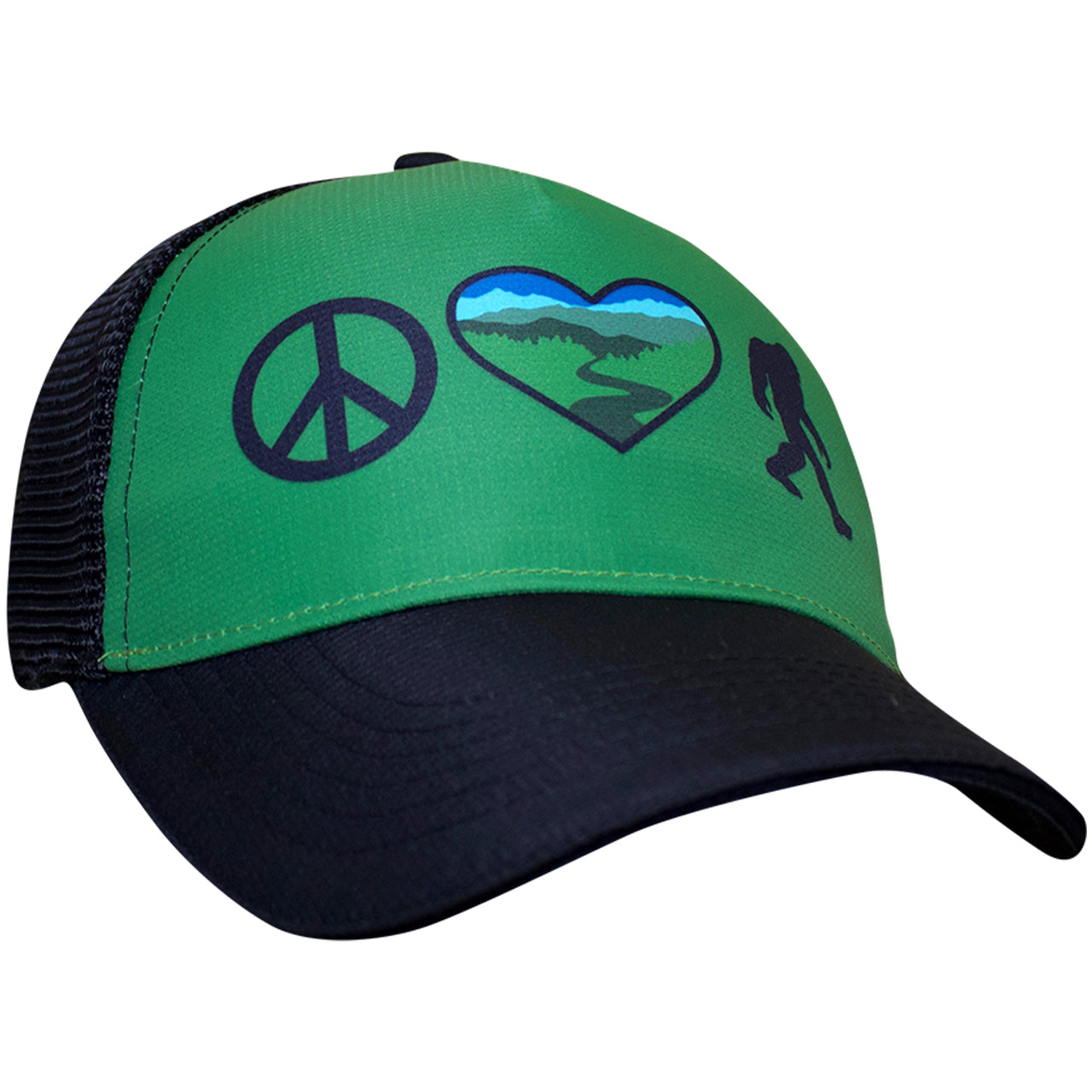 Trucker Hat 5-Panel | BF Peace Love-Headsweats