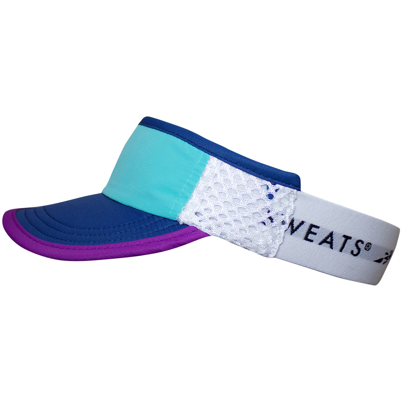 Performance Running Visor - Color Block Super Crush Visor | Headsweats